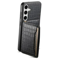 Mocaa Samsung Galaxy S24 Plus Card Holder Backcover Croc