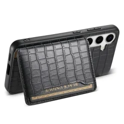 Mocaa Samsung Galaxy S24 Plus Card Holder Backcover Croc