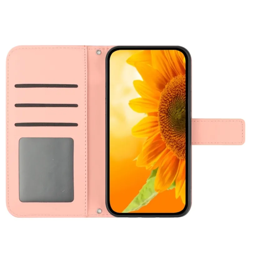 Mocaa Xiaomi Redmi Note 15 Pro Sunflower Bookcase met Koord