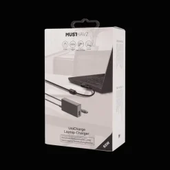 Musthavz Musthavz UniCharge 65W Laptop Charger met 15 tips