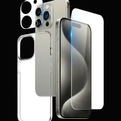 Northjo Apple iPhone 15 Pro Max All-in-One Protection Pack