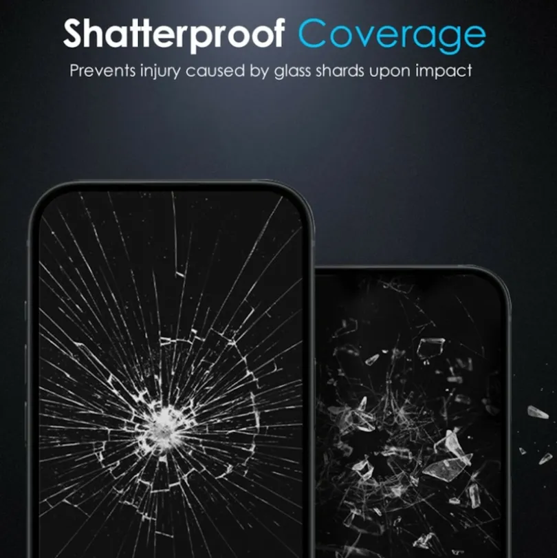 Northjo iPhone 16 Plus A++ Full Screen Anti-Glare Screenprotector