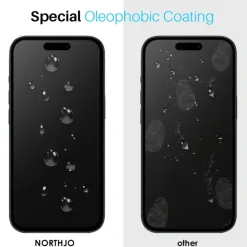 Northjo iPhone 16 Pro Duo Pack A+ Screenprotector Met Installatiehulp