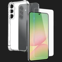 Northjo Samsung A56 Shockproof Hoesje en Screenprotector