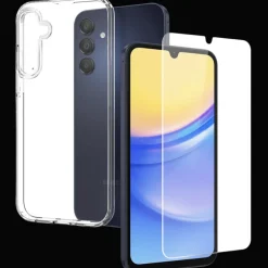 Northjo Samsung Galaxy A15 Hoesje en Screenprotector