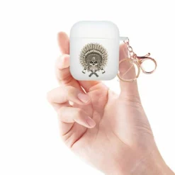 NXE Strass Series AirPods 1/2 Hoesje Skull I