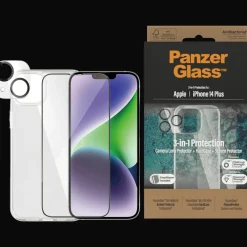 PanzerGlass iPhone 14 Plus Bundel Hardcover + Screenprotector + Glazen Camera Screenprotector