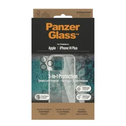 PanzerGlass iPhone 14 Plus Bundel Hardcover + Screenprotector + Glazen Camera Screenprotector