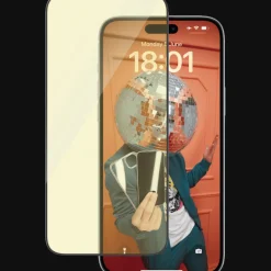 PanzerGlass iPhone 15 Plus Screenprotector Met Lichtfilter