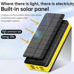 PSOOO 40.000mAh Fast Charging Outdoor Powerbank
