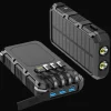 PSOOO 20.000mAh Rugged Solar Charging Powerbank
