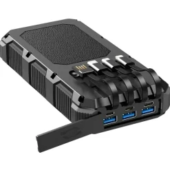 PSOOO 20.000mAh Rugged Solar Charging Powerbank