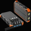 PSOOO 20.000mAh Rugged Solar Charging Powerbank