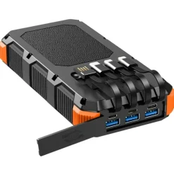 PSOOO 20.000mAh Rugged Solar Charging Powerbank