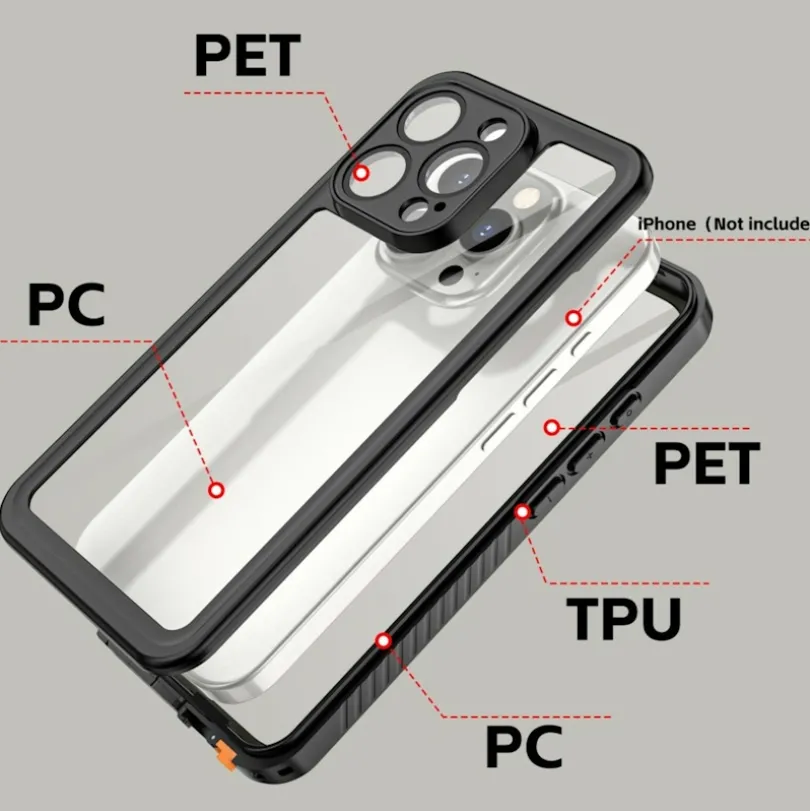 REDPEPPER iPhone 16 Pro FS Series Waterproof Hoesje