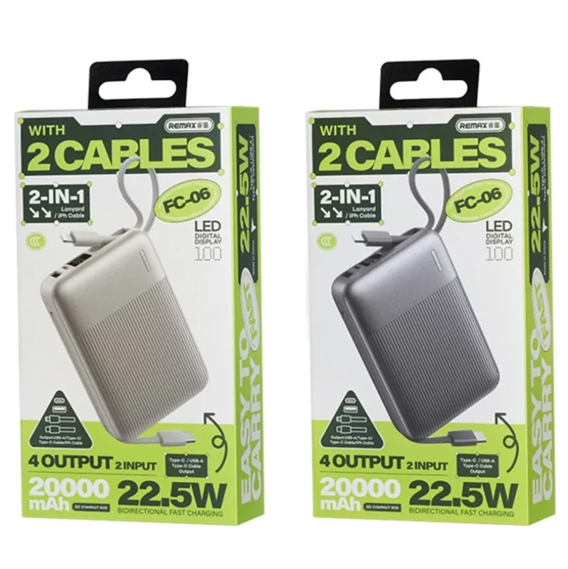 Remax 20.000mAh Compact Fast Charging Powerbank