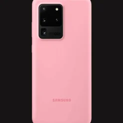 Samsung Galaxy S20 Ultra Siliconen Hoesje Roze