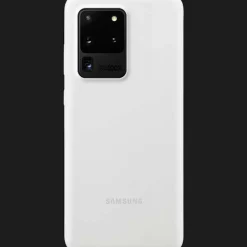 Samsung Galaxy S20 Ultra Siliconen Hoesje Wit