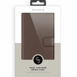 Selencia iPhone 14 Plus Leren Portemonnee Hoesje