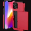Slide Case Apple iPhone 15 Hoesje Met Pashouder