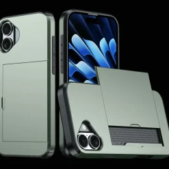 Slide Case Apple iPhone 16 Hoesje met Pashouder