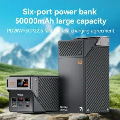 Yesido Supercharge 50.000mAh Power Station